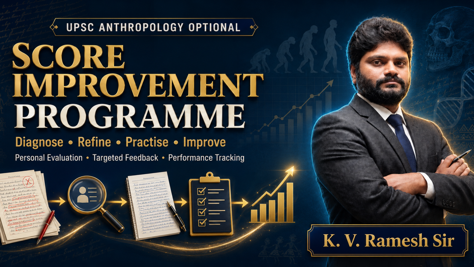 Anthropology Score Improvement Programme by K. V. Ramesh